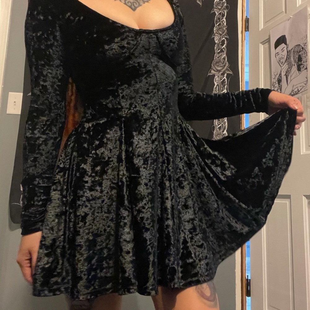 Velvet Gothic Dress